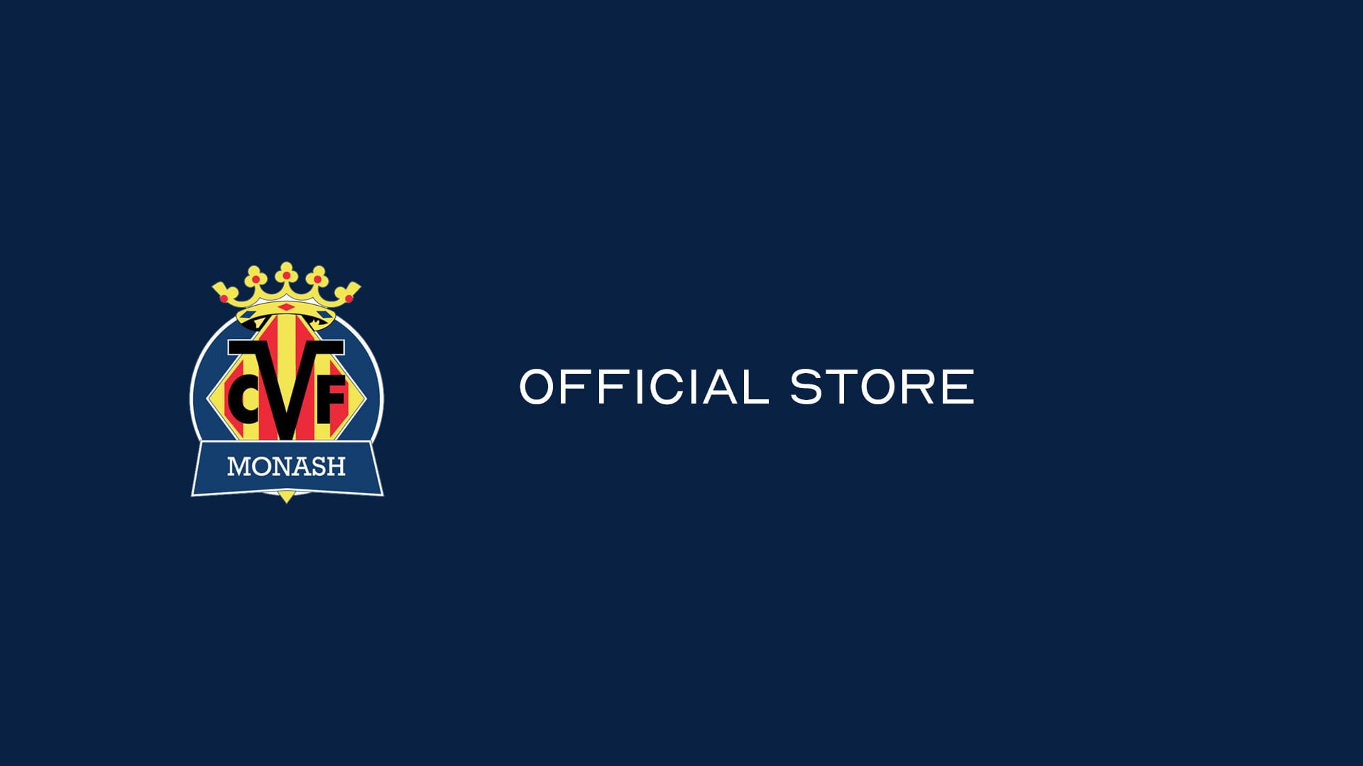 Monash Villarreal FC Official store banner